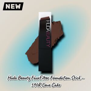 NEW – Huda Beauty FauxFilter Skin Finish Foundation Stick – 590R Lava Cake (0.44